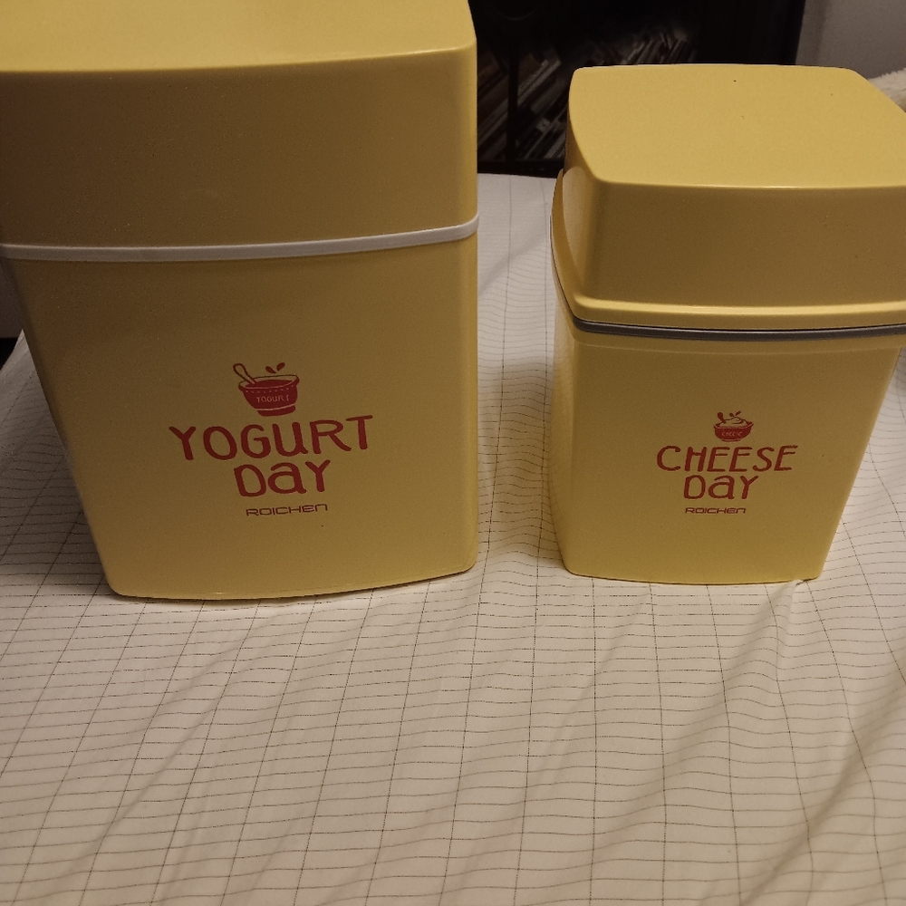 Roichen Yogurt & Cheese Maker Yellow Set